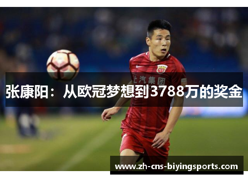 张康阳：从欧冠梦想到3788万的奖金